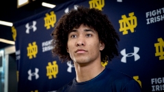 Devin Fitzgerald Embracing Competition, Learning Fast in Notre Dame’s Loaded Receiver Room