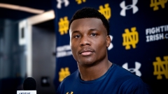 Notre Dame Freshman Javian Osborne Focused on Playbook, Not Past Production