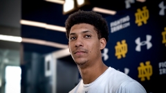Freshman Ayden Pouncey Embracing Versatility, Brotherhood in Notre Dame Secondary