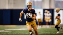 Notre Dame TE Cooper Flanagan Fueled by Gratitude After Challenging Comeback