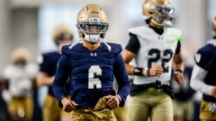 Jordan Faison’s Tough Choice Paying Off for Notre Dame Offense