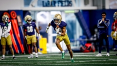 Mike Denbrock Sees Higher Floor for Notre Dame Offense Entering Spring