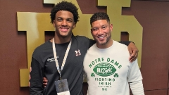 2027 LB Noah Glover Enjoys Notre Dame Jr. Day