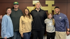 2027 OL Cameron Wagner Impressed Once Again By Notre Dame