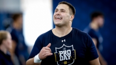 Billy Schrauth Focused on Toughness, Energy and Growth in Bucs Rookie Minicamp