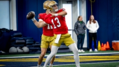 Uyeyama's Notre Dame Practice Observations | April 18
