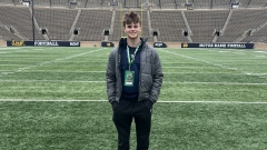 Top 2028 TE Grant Bowen Talks Notre Dame Visit