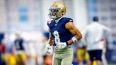 Notre Dame WR Jerome Bettis Jr. Making Strides with Strength, Confidence