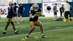 Photo Gallery | Notre Dame Football Practice 4.8