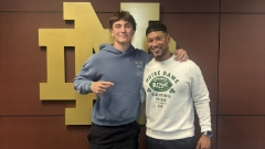 2028 TE Theo Schott Sees New Side Of Notre Dame