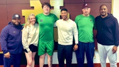 Notre Dame Surges With 2027 OL Layton von Brandt After Visit