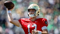 QB CJ Carr’s Command Elevating Notre Dame Offense