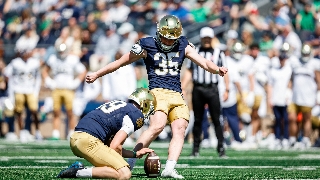Notre Dame Kicker Spencer Porath Ready to Make an Impact in 2026