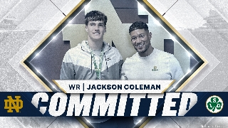 BREAKING | 2027 WR Jackson Coleman Commits To Notre Dame