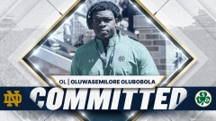 BREAKING | 2027 NJ OL Oluwasemilore Olubobla Commits To Notre Dame