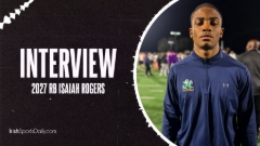 ISD Video | Interview With 2027 Notre Dame RB Commit Isaiah Rogers