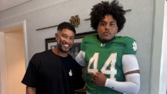 2027 DT Tyler Alexander Gets Good Feel For Notre Dame On OV