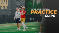 Video | Notre Dame Practice Clips 8.6.26