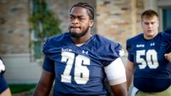 Guerby Lambert Is Home: Notre Dame's Physical RT Ready to Take Next Step