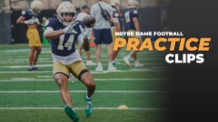 Video | Notre Dame Football Practice Clips 8.16