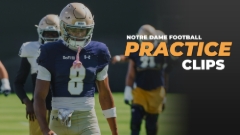 Video | Notre Dame Football Practice Clips 8.25