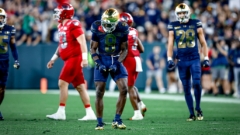 Adon Shuler Leads Notre Dame Defense in Emotional Win Over Wisconsin